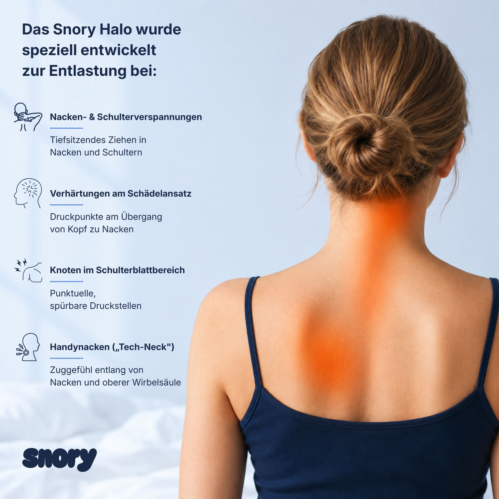 Snory Halo – Schluss mit Nackenschmerzen