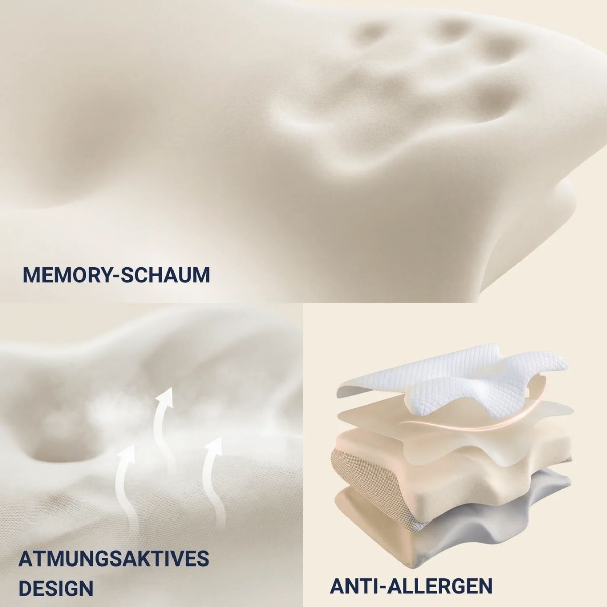 Snory Halo – Ergonomic Sleep Pillow