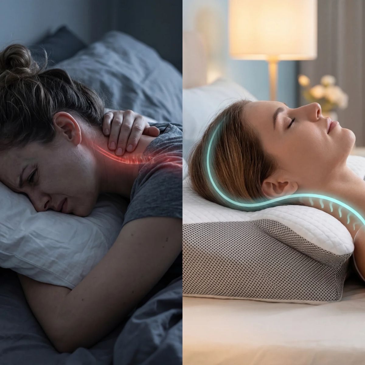 Snory Halo – Ergonomic Sleep Pillow